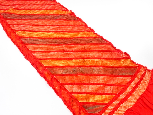 JAPANESE KIMONO / OBIAGE FOR FURISODE / SHIBORI